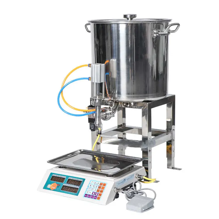 Máquina de llenado de líquidos digital Manual de acero inoxidable aceite líquido yogur leche cosmética pequeña máquina de llenado
