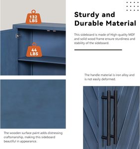Well Sale <strong>Sideboard</strong> mango <strong>Wood</strong> Kitchen Modern <strong>Dark</strong> <strong>Wood</strong> <strong>Sideboard</strong> Blue Living Room Vintage <strong>Wood</strong> <strong>Sideboard</strong> With Drawers - Product Image 6