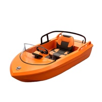 Kart aquatique double certifié CE, coque en alliage aluminium-magnésium, lithium, charge rapide, pour dérive aquatique en lac et parc, vente en gros