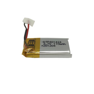 CE approved 401424 lipo battery 3.7v 110mah - Product Image 2