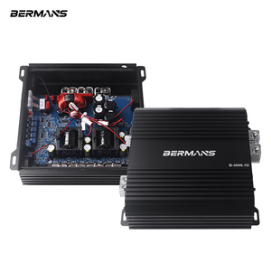 Amplificador para Auto Bermans de Alta Potencia 3000W Clase <span class=keywords><strong>D</strong></span> 12-24V, Excelente Disipación de Calor, Crossover de Aluminio Mono 10Hz-20KHz - Product Image 1