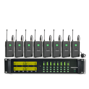 Micro không dây cầm tay 8 kênh chất lượng cao Panvotech dành cho việc thờ cúng tại nhà thờ và biểu diễn sân khấu - Product Image 3