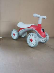 Vélo d'équilibre pour enfants de <span class=keywords><strong>1</strong></span> à 3 ans sans pédales, draisienne à quatre roues pour bébé, trotteur pour bébé, voiture à roulettes pour bébé - Product Image 6