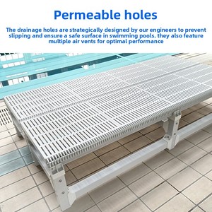 Tabouret d'entraînement pour piscine pour enfants, PVC, modulaire, multifonctionnel, imperméable, antirouille - Product Image 3