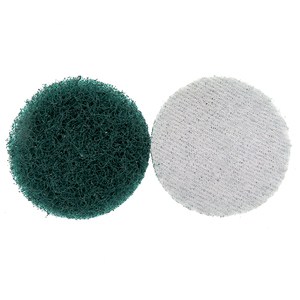 Tampon de nettoyage en nylon vert de <span class=keywords><strong>2</strong></span> pouces Tampons de récurage industriels Tampon à récurer pour voiture, ménage, ébavurage, polissage par saillie, OEM - Product Image 1