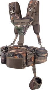 Durable cinturón táctico chaleco mochila <span class=keywords><strong>binoculares</strong></span> cintura pecho paquete exploración caza mochila con arnés bolsa y soporte de arco - Product Image 5