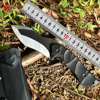 MEILLEUR VENDEUR couteau de chasse de survie couteau Bowie tactique à lame fixe avec gaine Kydex Camping couteau de Bushcraft en plein air