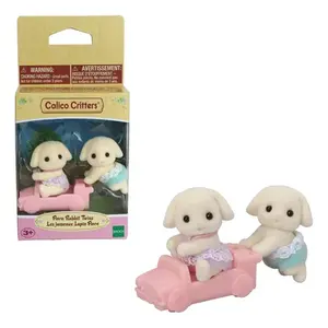 Ternurin Calico Critters Flora Rabbit Twins Adorabili Animali Giocattolo - Product Image 2