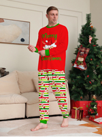 Conjuntos de Pijamas Familiares Navideños Sublimables, Top Blanco de Poliéster, Pantalones a Cuadros, Pijamas Combinados para Adultos, Niños y Bebés