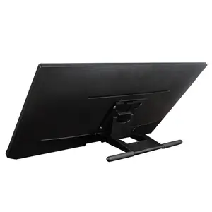 Hillport Adjustable LCD PC Tilt Stand ABS Monitor Desk Stand with VESA Hole 75x75mm &100x100mm 14-27 Inch Screen