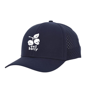 Wholesale 6 Panel Custom Structured <b>Waterproof</b> Laser Hole Perforated Curved Brim Sport Baseball <b>Cap</b> - Product Image 2