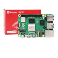 Kit de Desarrollo Original Raspberry Pi 5 Modelo B, GPU VideoCore VI de 800MHz, Frecuencia Principal de 2.4GHz, Programación de IA y Aprendizaje