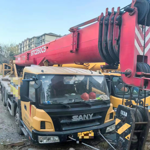 Camion grue à flèche à cinq sections Sany STC250C5 2020, 25 tonnes, 0-2000 heures, 36 000 kilomètres, composants principaux : moteur, boîte de vitesses, pompe - Product Image 1