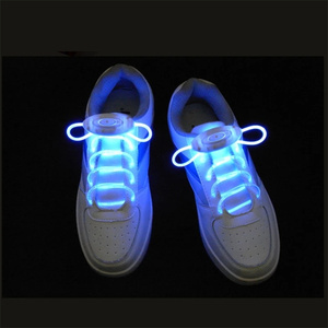 Hot Selling Glow in the <strong>Dark</strong> <strong>Night</strong> Multicolor LED Shoelaces Luminous Light for Party Hip Hop Dance Riding Hiking Skating - Product Image 1