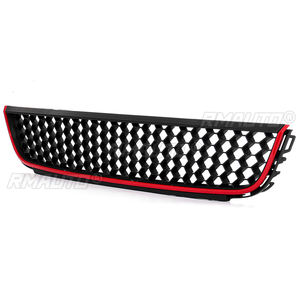 Rejillas Delanteras Inferiores de Panal Hexagonal para Coche mk6, Rejillas de Carreras para VOLKSWAGEN VW Jetta mk6 2012-2014 Sedán - Product Image 3