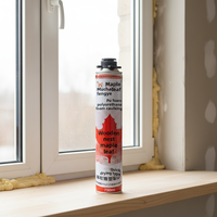 Colle mousse polyuréthane monocomposant MU CHAO FENG YE A51 750ml pour la construction, les portes, les fenêtres et la menuiserie architecturale