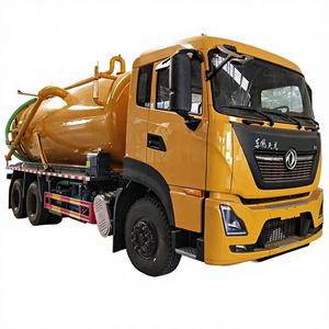 Camión de Succión de Aguas Residuales Dongfeng Tianlong 6x4, Camión de Succión de Alta Presión con Tanque de Vacío para Descarga de Aguas Residuales - Product Image 1