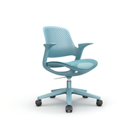 Chaise de bureau ergonomique tout confort, chaise d'ordinateur réglable et pivotante, adaptée aux bureaux à domicile