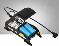 Nouvelle Mini bouteille Portable gonflable à Double baril, haute pression pour vélo, voiture, vélo, pompe à Air pour pied