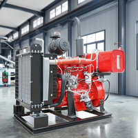 Moteur diesel turbocompressé refroidi à l'eau 4 cylindres 90kW 3000RPM Moteur à eau puissant à haute efficacité et à économie d'énergie