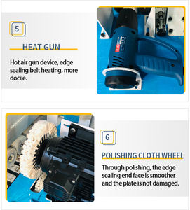 Machine à chants de bord en bois à <span class=keywords><strong>prix</strong></span> d'usine avec coupe d'angle - Product Image 3