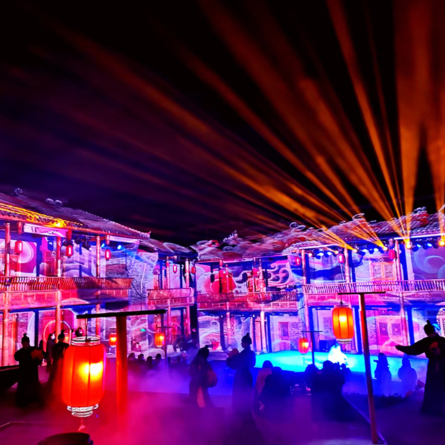 3D Mapping Building Projection Lighting Show Laser Projector Outdoor Holographic