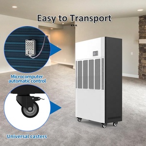 Déshumidificateur commercial et industriel JJPRO Greenfly 2026 R410A avec compresseur, écran LED et contrôle intelligent de l'humidité pour garage, hôtel, maison - Product Image 6