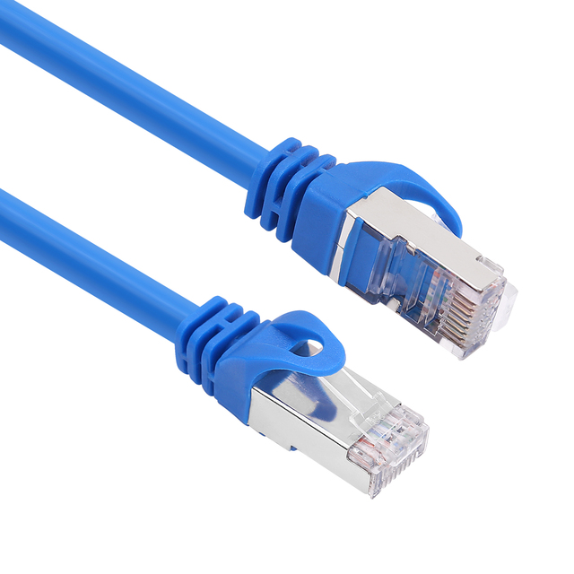 Ethernet Cable 10M 20M 50M 100M CAT7 Patch Cord Cable CAT 8 CAT6a CAT7 SFTP Cord RJ45 SFTP Patch Cable CAT 7