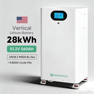 Batería de Iones de Litio para Energía Solar de 15 kW, 10 kWh, 15 kWh, 28 kWh, 30 kWh, 60 kWh, 51.2 V, 560 AH, con Garantía de 5 Años y 8000 Ciclos - Product Image 1