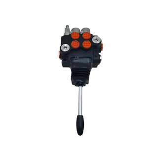 Huamao P40 Manual High-Performance <b>Joystick</b> 2 Spool Hydraulic Directional Control Valve | 1 Year Warranty | Factory Direct - Product Image 2
