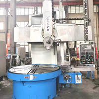 Équipement industriel, tour vertical à colonne unique CNC de haute précision avec porte-outils à 4 postes, robuste, pour le traitement des métaux