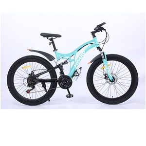 Vélo de montagne tout-terrain 26 pouces, selle confortable, frein à disque, suspension intégrale standard, vente en gros d'usine, prix abordable - Product Image 1