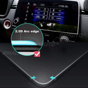 27x12.5cm Car Display GPS Navigation Screen <b>Protector</b> 9H 0.3mm Tempered <b>Glass</b> for Honda for CR-V for CRV 2017 2018 - Product Image 2