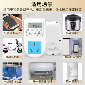 Smart Socket 16A Timer Controller With Digital Display And Automatic Power Off For Home Use - Product Image 4
