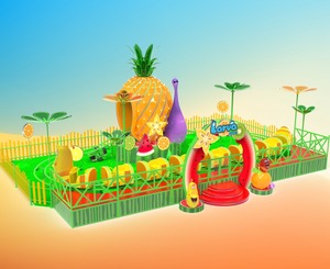 Tren para niños de 380V AC, paseos suaves para parques de atracciones interiores o exteriores - Product Image 3