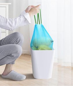 ถุงขยะแบบมีเชือกหนา สำหรับใช้ในครัวเรือนและเชิงพาณิชย์ ถุงขยะรับน้ำหนักมาก - Product Image 4