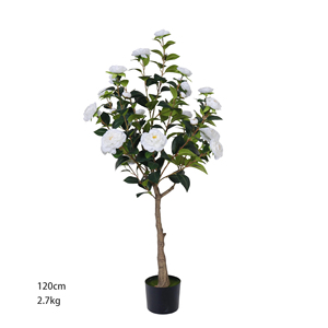 Camélia en plastique, plante artificielle en <span class=keywords><strong>pot</strong></span>, ornement <span class=keywords><strong>de</strong></span> jardin pour la décoration <span class=keywords><strong>de</strong></span> bureau, <span class=keywords><strong>de</strong></span> jardin et <span class=keywords><strong>de</strong></span> maison, plantes artificielles - Product Image 6
