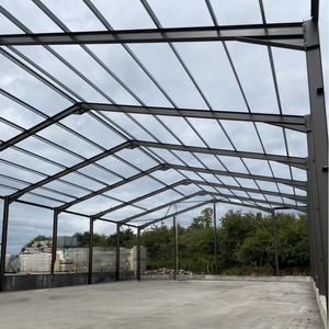 <span class=keywords><strong>Portail</strong></span> en acier préfabriqué léger encadré pour diverses structures pour les hangars de bétail d'atelier d'entrepôt - Product Image 6