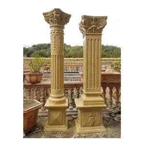 Molde decorativo pilar romano de portão, coluna do pilar