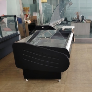 Fournisseur Migros Vitrine réfrigérée à couvercle rabattable 0-4 ℃ Contrôle <span class=keywords><strong>de</strong></span> précision pour les plateaux <span class=keywords><strong>de</strong></span> <span class=keywords><strong>fromage</strong></span> suisse à fondue au chocolat et à <span class=keywords><strong>raclette</strong></span> - Product Image 4