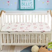 Ensemble de draps de bébé en coton biologique GOTS 100% Jersey Luxury Kids Bedding Set