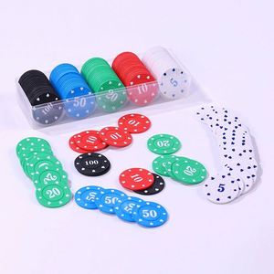 Fichas de Póker de Material PS con Logotipo Personalizado, Fichas de Juego Texas Hold'em, Monedas de Entretenimiento Duraderas y Ligeras para Juegos de Club y Fiestas - Product Image 1