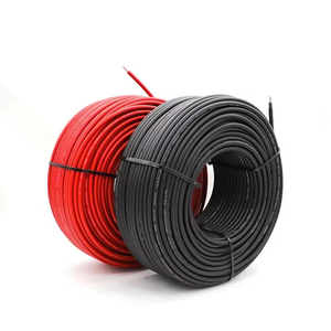 Goodwe TUV <b>Solar</b> Terminal Cable Single Core PV1-F 1x1.5mm2 10mm2 <b>Flexible</b> <b>Solar</b> PV <b>Panel</b> Cable UV Resistance Cable - Product Image 1