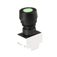 Interruptor de Botón para Áreas Peligrosas con Certificación UL 1203 Ex d IIC T6, Rosca de Montaje de 22 mm, Nivel IP65, Plástico y Metal, 1A/10A/16A