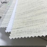 Tissu d'interlining en toile de crin de cheval véritable de haute qualité pour costume homme fait main haut de gamme
