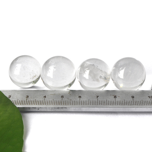Vente en gros de sphères de cristal naturelles de 2 cm, boule de quartz transparente - Product Image 3