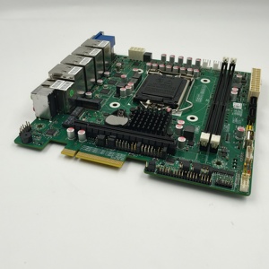 Carte mère MATX LGA 1151 <span class=keywords><strong>Socket</strong></span> 6th/8th/9th Intel Chipset <span class=keywords><strong>Z390</strong></span> M.2 SSD PCIeX16 PCIEX8 6x2.5GbE Server NAS Firewall DDR4 SATA - Product Image 4