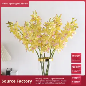 Arrangement floral artificiel en magnolia d'Asie de l'Est imprimé en 3D pour la décoration de la maison, du salon, des mariages et de Pâques - Product Image 2