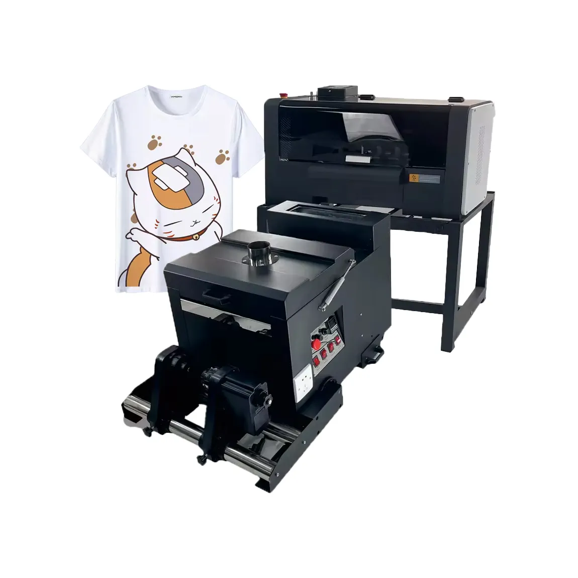 Простая в управлении цифровая текстильная футболка 30 см 2 Xp600 печатающая головка Impresora Dtf принтер шейкер A3 A4 A2 Dtf принтер машина