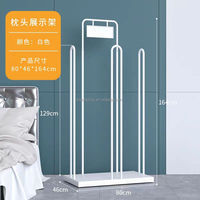 Étagère de présentation pour linge de maison, magasin de meubles, présentoir pour foulards et draps, support en bois pour oreillers, étagères de rangement pour housses de couette